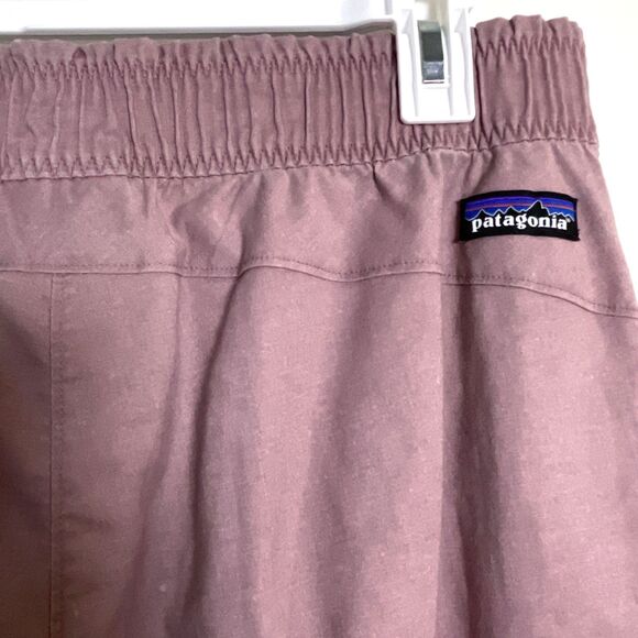 Patagonia Hampi Rock Pants Women's Size 10 Pink Hemp Joggers Hike Trail - Picture 6 of 10